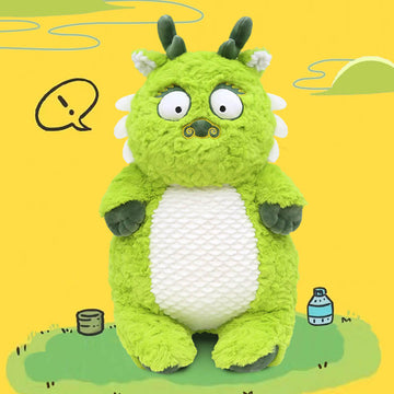 Cartoon Green Dragon Stuffed Animal Plush Toy